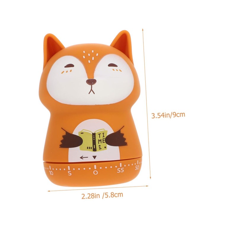iplusmile 2Pcs Adorable Cartoon Animal Timer for Cooking and Management