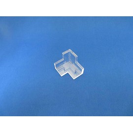 Shimomura Alec AL-K219 Artisan Hardness Clear Acrylic 3-Way Right Angle Extrusion Tool for Plastic Model