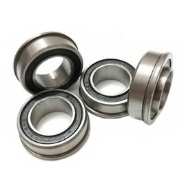 SANTUO F6003 Deep Groove Ball Bearings, F6003-20-2RS Bearing 20 x 35 x 11 mm, Ball Bearing Sack Truck/Wheelbarrow Axle 20 mm, Ball Bearing for All Types of Industrial Equipment, Transport Vehicles,