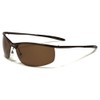 Xloop Metal Boating Driving Sunglasses (Brown)