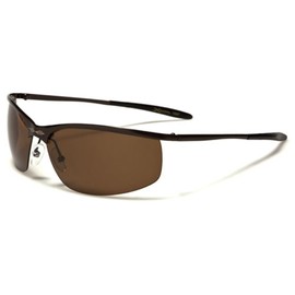 Xloop Metal Boating Driving Sunglasses (Brown)