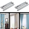 Heavy Duty Metal Curtain Hooks Pinch Pleat Deep Prong Hooks