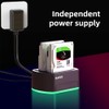 MAIWO External Dual Bay Hard Drive Docking Station with Offline