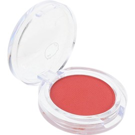 NOLITOY Rubor en Polvo Portátil para Mujer 1 Unidad Tono Rojo Mate Compacto Ligero Uso Diario Maquillaje Natural