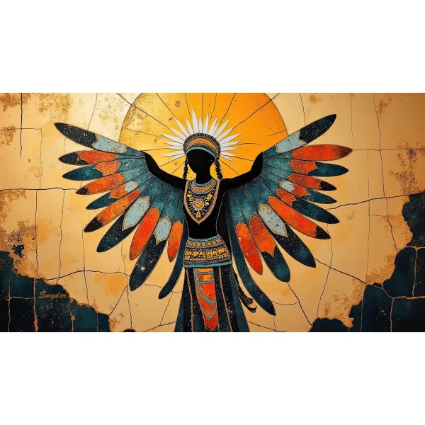 Phoenix of the Sun Realm Floyd Snyder Native American Western