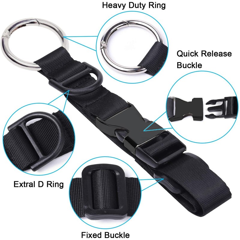 Nicoone Luggage Straps Suitcase Belt, Adjustable Luggage Straps, Bag Luggage