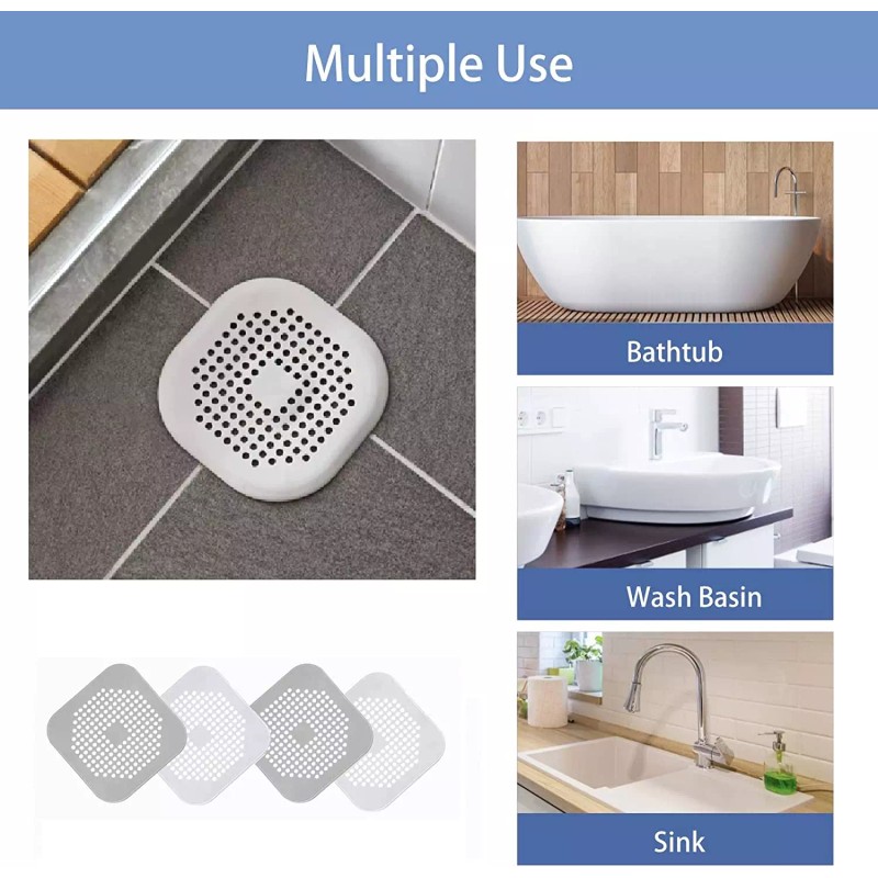 Unbranded Bathroom Drain Hair Catcher Bath Stopper Plug Sink Strainer