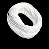 Trimming Shop 3mm Wide White Nylon Braided Cord for Gear