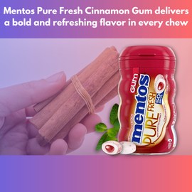 Sugar free gum- pure fresh With Xylitol, Cinnamon 50 Piece