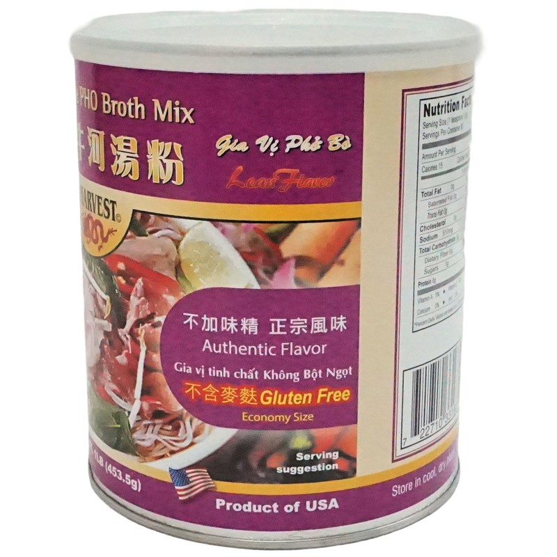 Harvest 2000 Vietnamese Pho Broth Mix - 16 oz (1