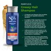 NaturVital Unisex Natural, Plant-based Hair SOS Revitalizing Shampoo for Greasy