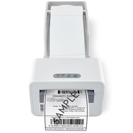 TIMOZIA 4x6 Shipping Label Printer - 203 DPI Thermal Label Printer for Small Business with Bluetooth/USB, Portable Thermal Printer for Warehouse, Home Office & Shipping Labels