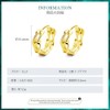 K.L.Y Women's Hoop Ring, 925 Silver, Earrings, Twist, Popular Earrings,
