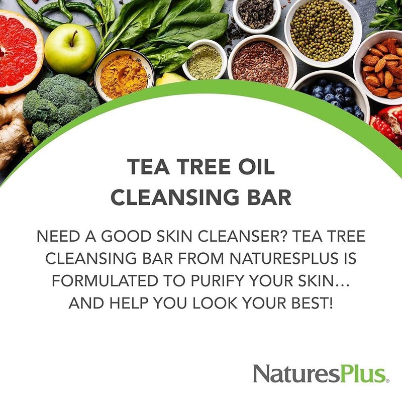 Naturals Plus 내추럴스플러스 퓨리파이징 클렌징 바 - 에너자이징 티트리 오일