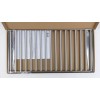 Ikea KUNGSFORS Suspension Rail Wall Shelf Stainless Steel 23 5/8"