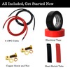 GaiRen Trolling Motor Battery Cable Extension Kit, 6AWG 10 Feet