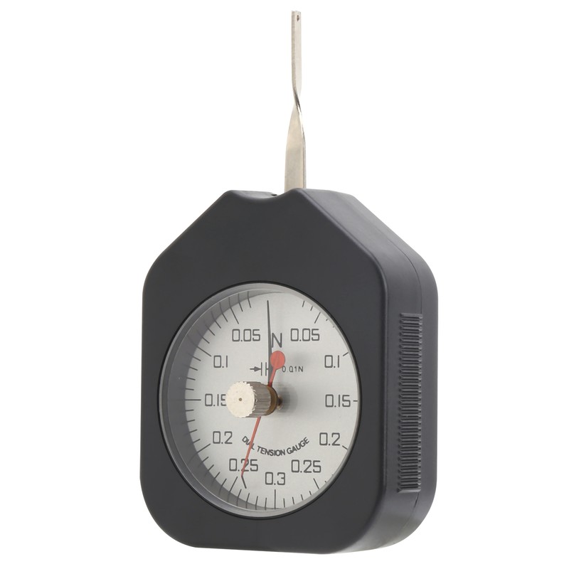 SEN-0.3-2 Dial Tensiometer 0.3N Portable Alloy Double Pointer Tension Gauge