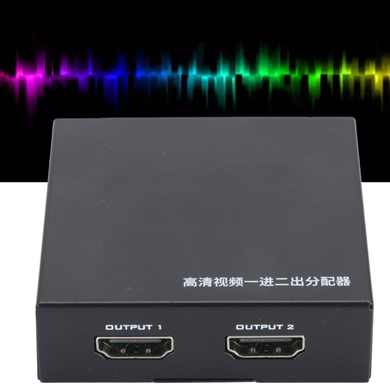 HD Multimedia Interface Splitter 1 in 2 Out Display Duplicator