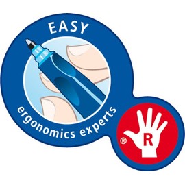 Stabilo EASYoriginal Right Handed Rollerball Pen - Light Blue/Dark Blue