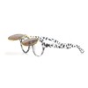Ultra Small Round Flip Up Steampunk Sunglasses UV400 - Unisex