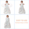 amo nenes Sleepsack Baby Swaddle, 3-Way Adjustable Wearable Blanket 6-12