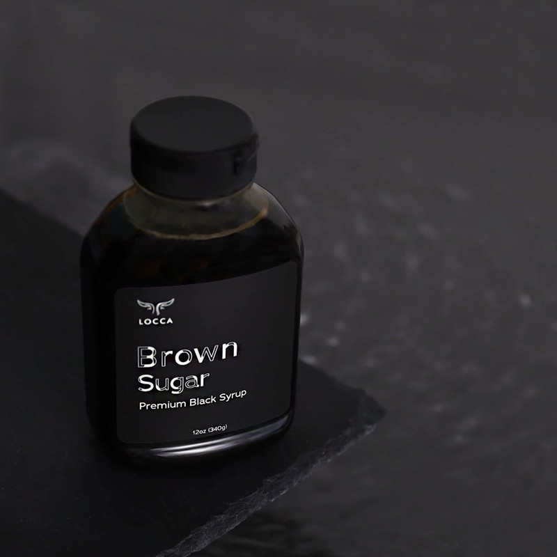 Brown Sugar Syrup, Brown Sugar Boba Syrup, Black Sugar Syrup,