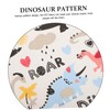 jojofuny 8pcs Cotton Quilting Fabric Dinosaur Pattern Quilting Squares Fabric