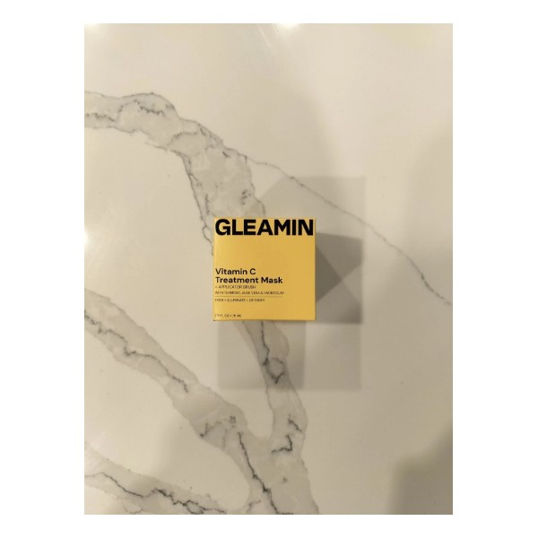 Gleamin Vitamin C Clay Mask, Turmeric Clay Face Mask -