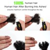 Afro Kinky Bulk 100% Human Hair 8inch 180g/Pack Afro Kinky