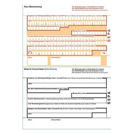 Markt+Technik Original Paper A4 100x SEPA Transfer Carrier