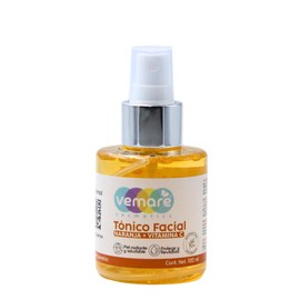 Vemare Cosmetics Tónico Facial De Naranja + Vitamina C Renueva 100 ml