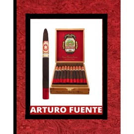 Arturo Fuente Vintage Cigar Box Brand Notebook 8 x 10 inches 140 Wide Ruled pages