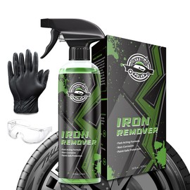 EKSPOLAN Iron Remover Car Detailing – Iron Decon Spray, Pulls Out Brake Dust, Rust & Fallout -Effective on Wheels & Paint,pH Neutral Formula - 16 fl. oz.