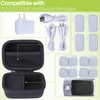 Lebakort Storage Case Compatible with AUVON TENS Unit Muscle Stimulator,