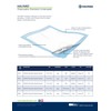 HALYARD Disposable Standard Underpads Incontinence Bed Pads 17”x24” Lt. Blue-Comfortable