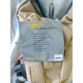 Ledge HTF Ledge Sports GULCH Hydration Pack - BROWN  NEW NWT NO BPA