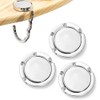 3 PCS Foldable Purse Hook Floding Handbag Hanger Premium Women's