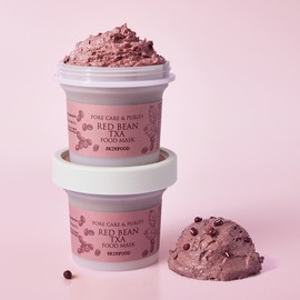 skin food [Skinfood] Red Bean Tranexamic Acid Food Mask 120g_Clean pores / [스킨푸드] 레드빈 트라넥사믹애씨드 푸드마스크 120g_말끔모공