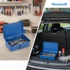 Housoutil Portable Tool Box Repair Tool Storage Container General Tool