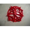 AJT MINI SIZE POINSETTIA CONCHA COOKIE CUTTER MEXICAN SWEET BREAD