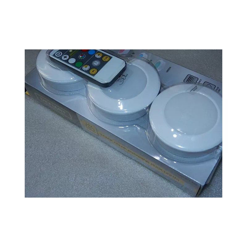 Defiant one new 3-pack Defiant Remote Control LED Color Changing