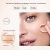 Base Maquillaje Líquida Mate Cobertura Total Ligera Larga Duración Impecable