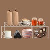 AmaQueen 2 Pcs Expandable Shelf Organizers for Cabinet Closet Cupboard,
