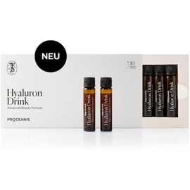 PROCEANIS Hyaluron Drink - Natürliche Schönheit von Innen - Beauty Drink 100% Vegan - Hyaluronsäure Trinkampullen (10 Tage Kur)