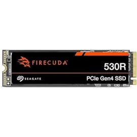 Seagate FireCuda 530R SSD 1TB Internal Solid State Drive - M.2 PCIe Gen4 ×4 NVMe 1.4, speeds up to 7400MB/s, 1100TBW, 1.8M MTBF with Rescue Services (ZP1000GM3A063)