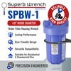 Superb Wrench SPBW-1 Heavy Duty Metal Water Filter Housing Wrench