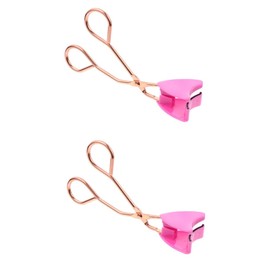 FRCOLOR Pcs False Eyelash Curler Kit Makeup Tool Stainless Steel Magnetic Clamp Natural Curve Long Lasting Skin Safe