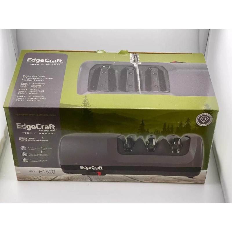EdgeCraft By ChefChoice Model E120 Electric Knife Sharpeners for 20-Degree
