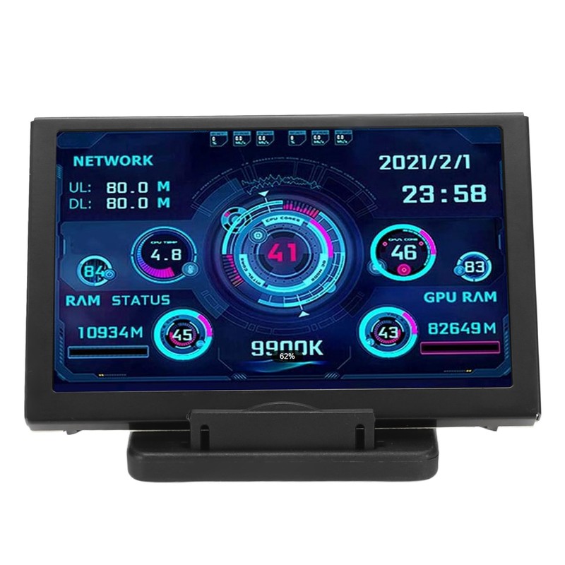 5in IPS USB Mini Screen Computer Temp Monitor PC Sensor