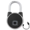 Bluetooth Fingerprint Padlock with Capacitive Touching Sensor for Home Cabinets